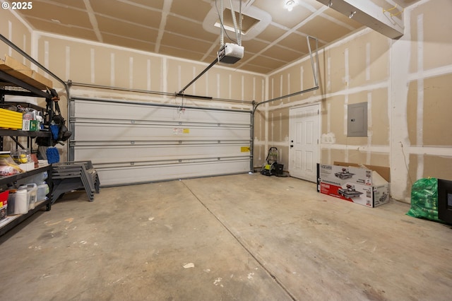 9435 SE 282nd Ave, Boring, OR 97009 - garage featuring a garage door opener and electric panel