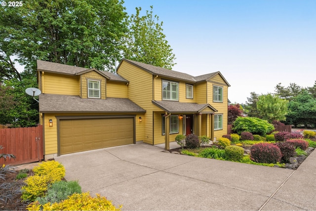 3543 SE Wister St, Milwaukie, OR 97222 - view of front of home with concrete driveway