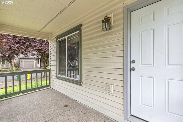 18450 SW Longacre St, Beaverton, OR 97003 - property entrance with covered porch