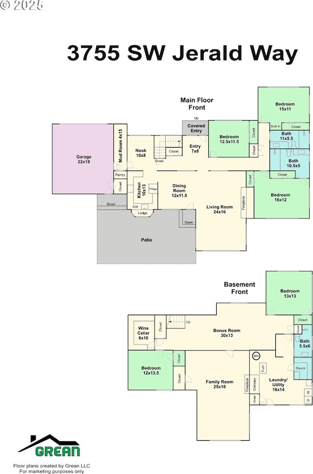 floor plan / room layout