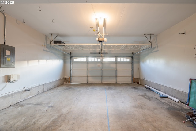 17510 NW Fieldstone Dr, Beaverton, OR 97006 - garage featuring electric panel and a garage door opener
