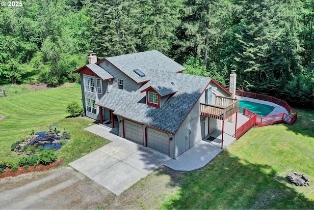 14011 NE 346th St, Battle Ground, WA 98604 - view of subject property with a forest