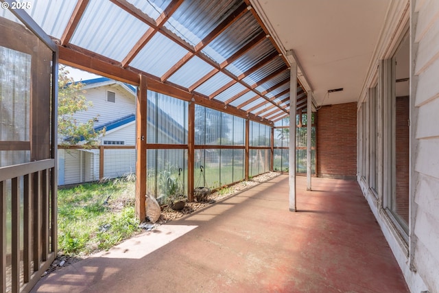 176 N Henry St, Coquille, OR 97423 - view of unfurnished sunroom