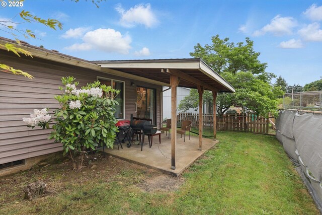 1315 SE 135th Ave, Portland, OR 97233 - view of yard featuring a patio
