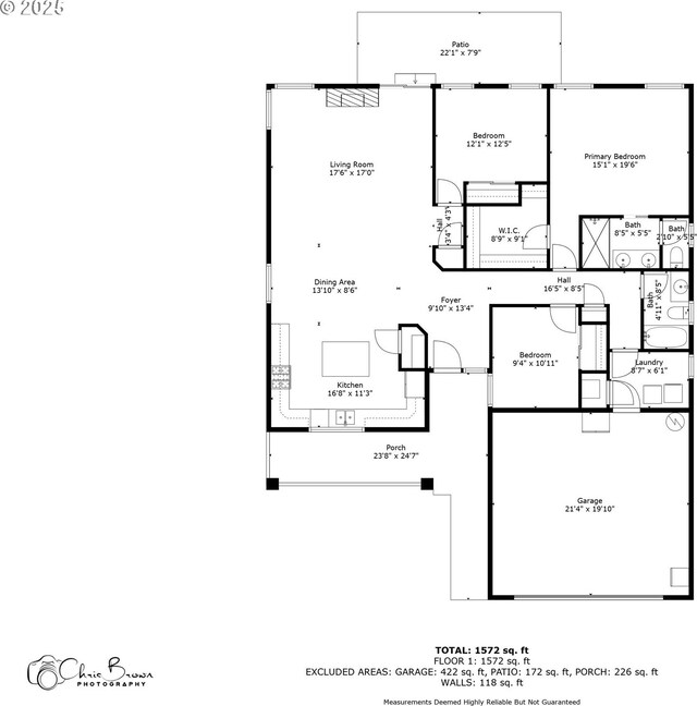 1053 Winfield St NE, Gervais, OR 97026 - view of floor plan / room layout