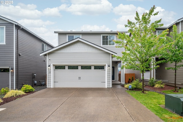 3563 SE Richey Rd, Gresham, OR 97080 - traditional-style house with concrete driveway and a garage