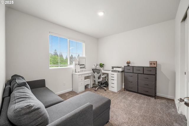 3563 SE Richey Rd, Gresham, OR 97080 - carpeted home office featuring baseboards