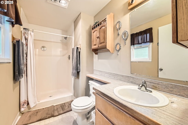 15619 NE Hickory St, Vancouver, WA 98682 - full bathroom featuring vanity and a stall shower