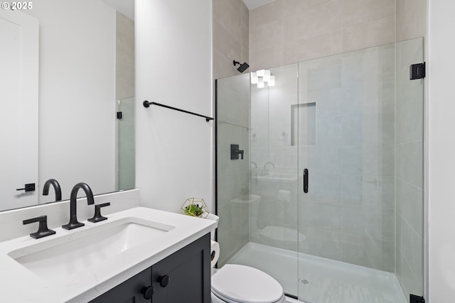 15625 NW Gooderham St, Portland, OR 97229 - bathroom with vanity and a stall shower