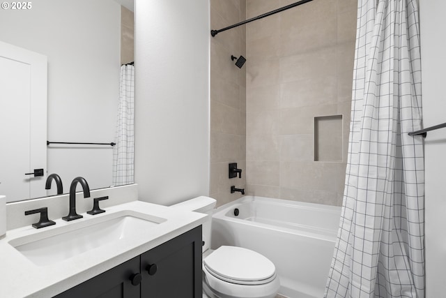 15625 NW Gooderham St, Portland, OR 97229 - full bathroom featuring vanity and shower / tub combo