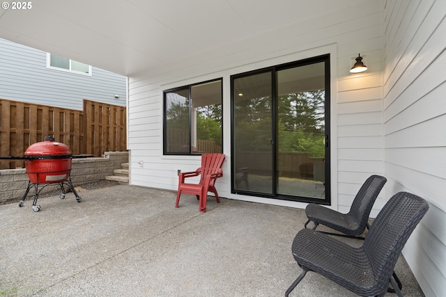 15625 NW Gooderham St, Portland, OR 97229 - view of patio / terrace with a grill