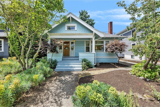 4823 NE 21st Ave, Portland, OR 97211 - view of front facade featuring a porch