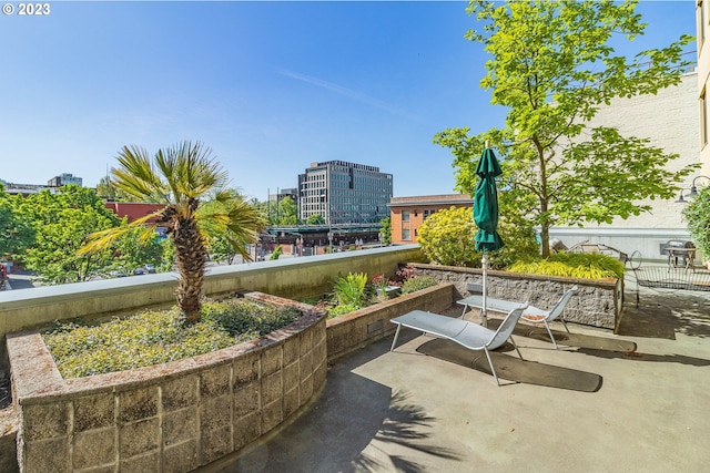 view of patio