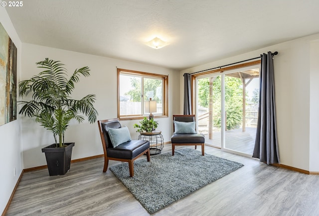7324 B St, Springfield, OR 97478 - sitting room featuring light wood-style flooring and healthy amount of natural light