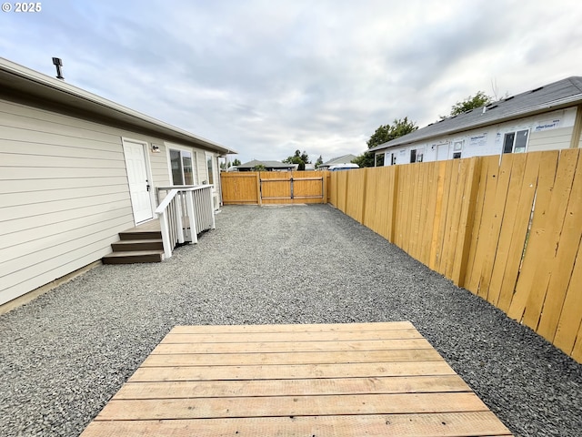 2660 Evergreen Ct, Salem, OR 97301 - view of wooden deck