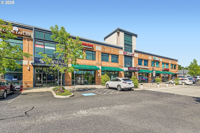 view of commercial property