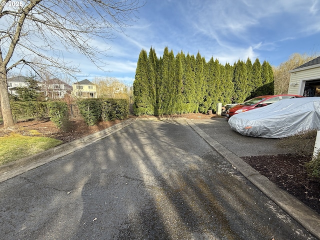 view of car parking