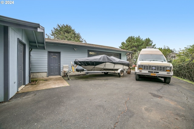 view of car parking