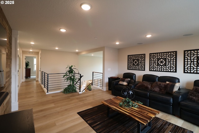 4908 NE 132nd Cir, Vancouver, WA 98686 - living room with light wood finished floors, recessed lighting, and baseboards