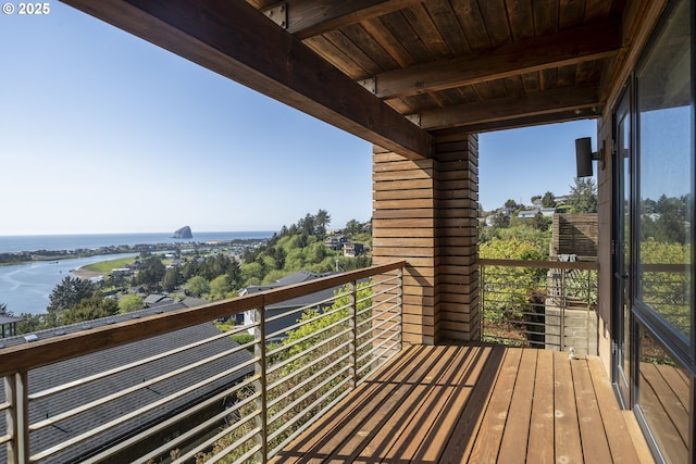 7850 Brooten Mountain Loop, Pacific City, OR 97135 - balcony with a water view