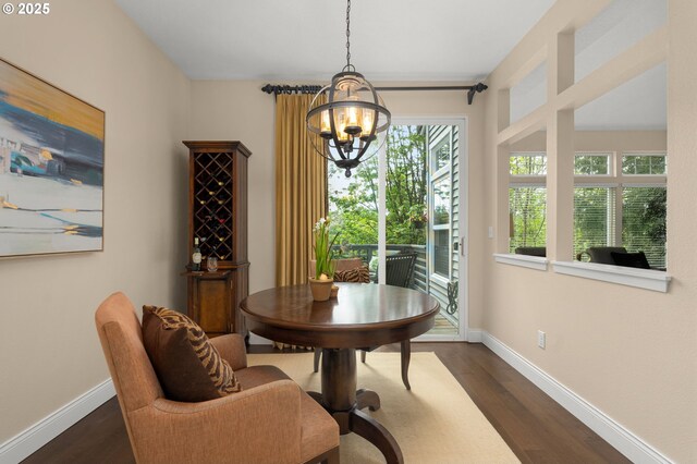 dining room featuring recessed lighting, visible vents, wood finished floors, and stairway