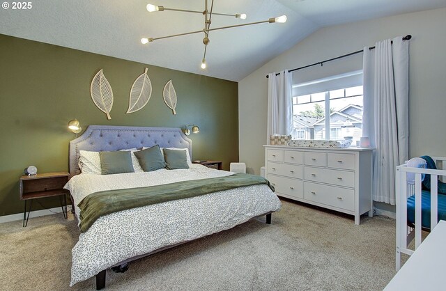 7407 NE 136th Ave, Vancouver, WA 98682 - carpeted bedroom featuring lofted ceiling