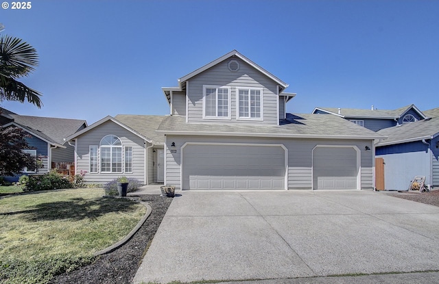 1812 NW 14th St, Battle Ground, WA 98604 - traditional home with concrete driveway and an attached garage