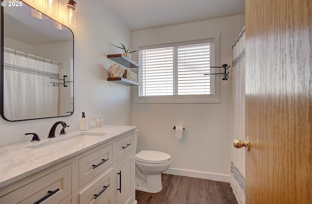 1812 NW 14th St, Battle Ground, WA 98604 - bathroom with vanity and wood finished floors