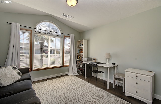 1812 NW 14th St, Battle Ground, WA 98604 - office space with vaulted ceiling and wood finished floors