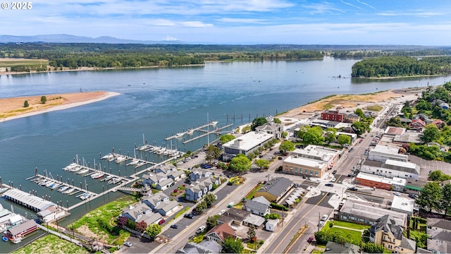 160 S 1st St, Saint Helens, OR 97051 - bird's eye view of a large body of water