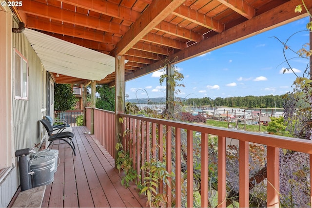 160 S 1st St, Saint Helens, OR 97051 - view of wooden terrace