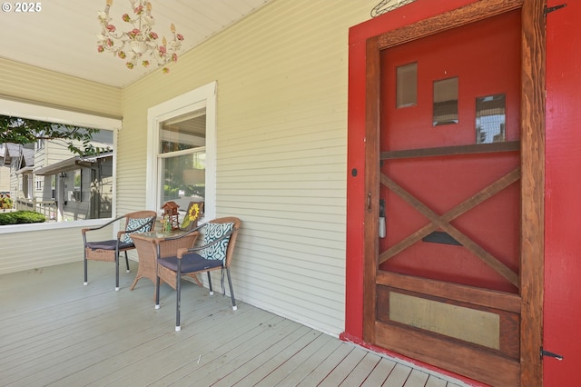 160 S 1st St, Saint Helens, OR 97051 - wooden terrace with covered porch