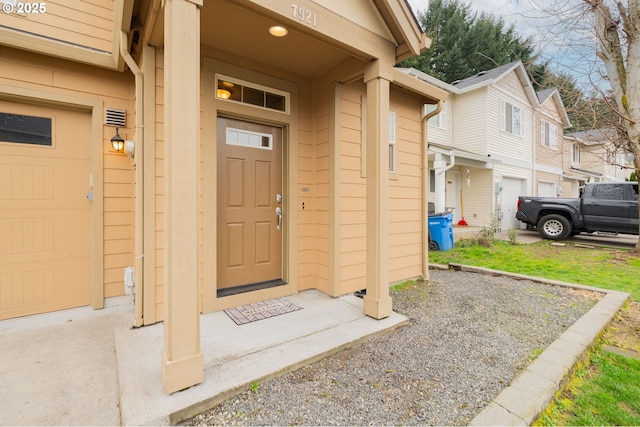 view of property entrance