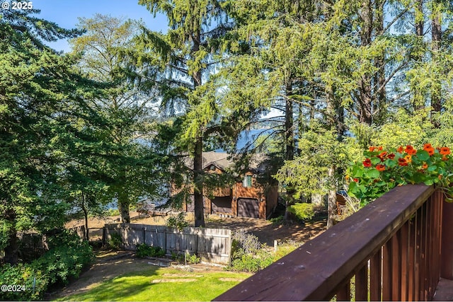 2165 NE E Devils Lake Rd, Otis, OR 97368 - view of yard
