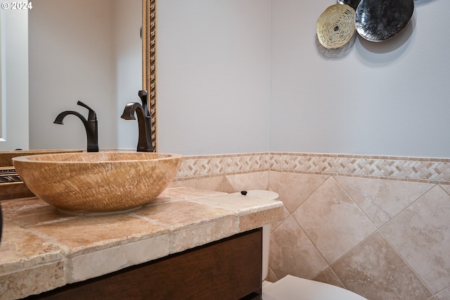 3232 NW Spencer St, Portland, OR 97229 - half bath with vanity and toilet
