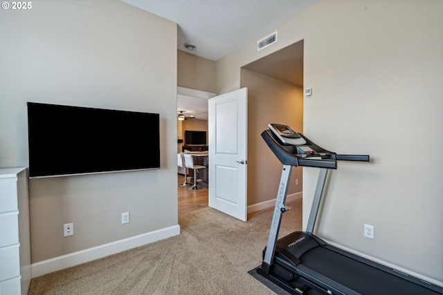 4905 S 12th Cir, Ridgefield, WA 98642 - exercise area featuring carpet flooring and baseboards