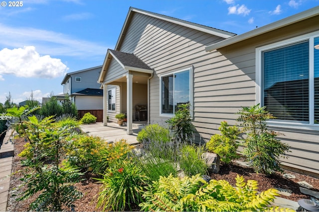 4905 S 12th Cir, Ridgefield, WA 98642 - property entrance featuring a patio area