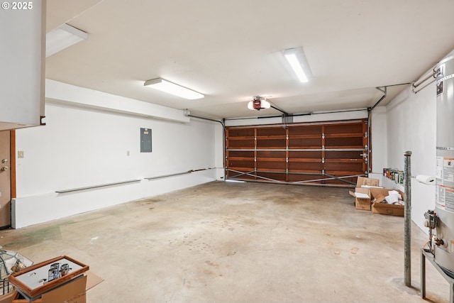 2027 SE Lexington St, Portland, OR 97202 - garage with electric panel and a garage door opener