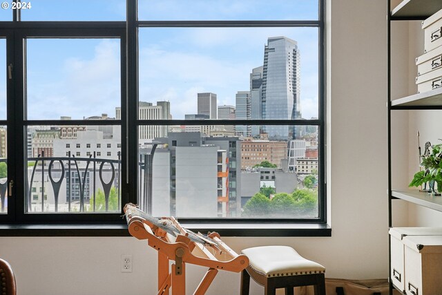 333 NW 9th Ave Unit 1205, Portland, OR 97209 - interior space with a view of city and plenty of natural light