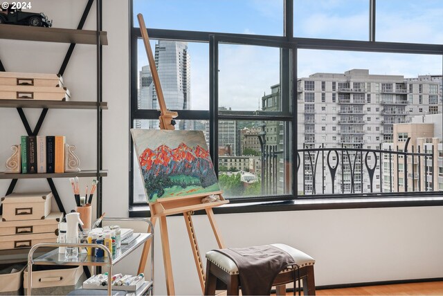 333 NW 9th Ave Unit 1205, Portland, OR 97209 - interior space with a view of city