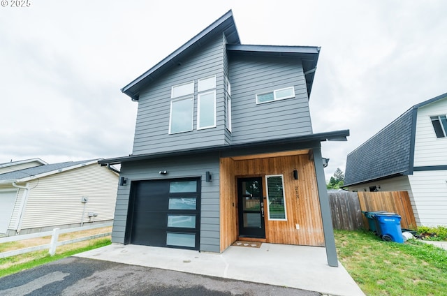 213 SE 1st Ave, Battle Ground, WA 98604 - contemporary home with driveway and an attached garage