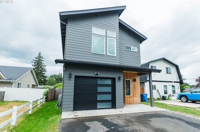 213 SE 1st Ave, Battle Ground, WA 98604 - modern home with an attached garage and driveway