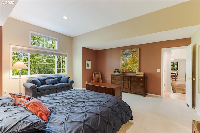 7445 SW Canyon Dr, Portland, OR 97225 - bedroom with light colored carpet and recessed lighting