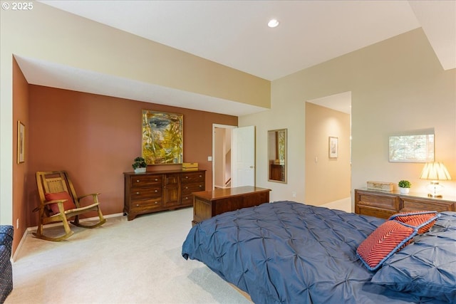 7445 SW Canyon Dr, Portland, OR 97225 - bedroom with light carpet and recessed lighting