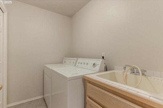 7445 SW Canyon Dr, Portland, OR 97225 - washroom with washing machine and dryer and a sink