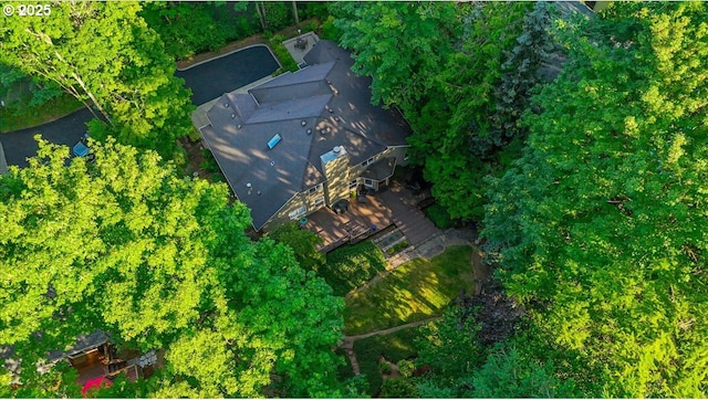 7445 SW Canyon Dr, Portland, OR 97225 - view from above of property