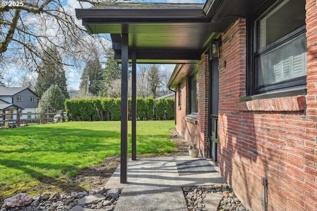 view of patio