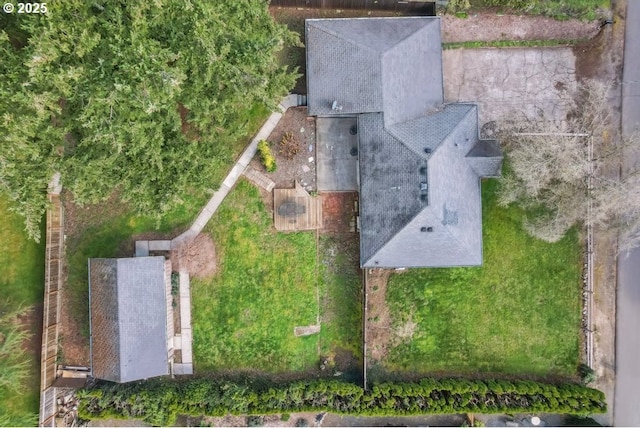 drone / aerial view