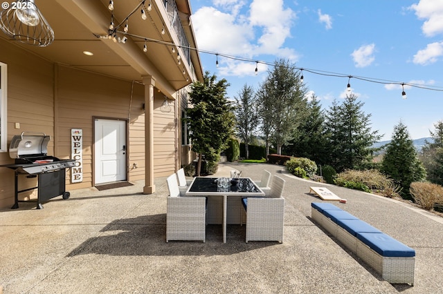 view of patio / terrace with outdoor dining space