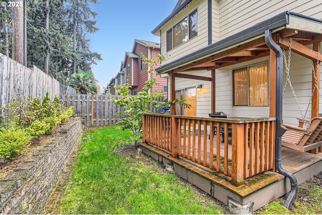 8006 SE Sporri Ln, Milwaukie, OR 97267 - view of deck